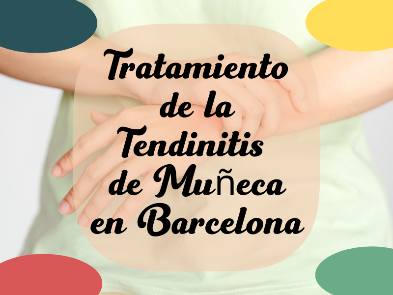 tratamiento tendinitis muñeca barcelona